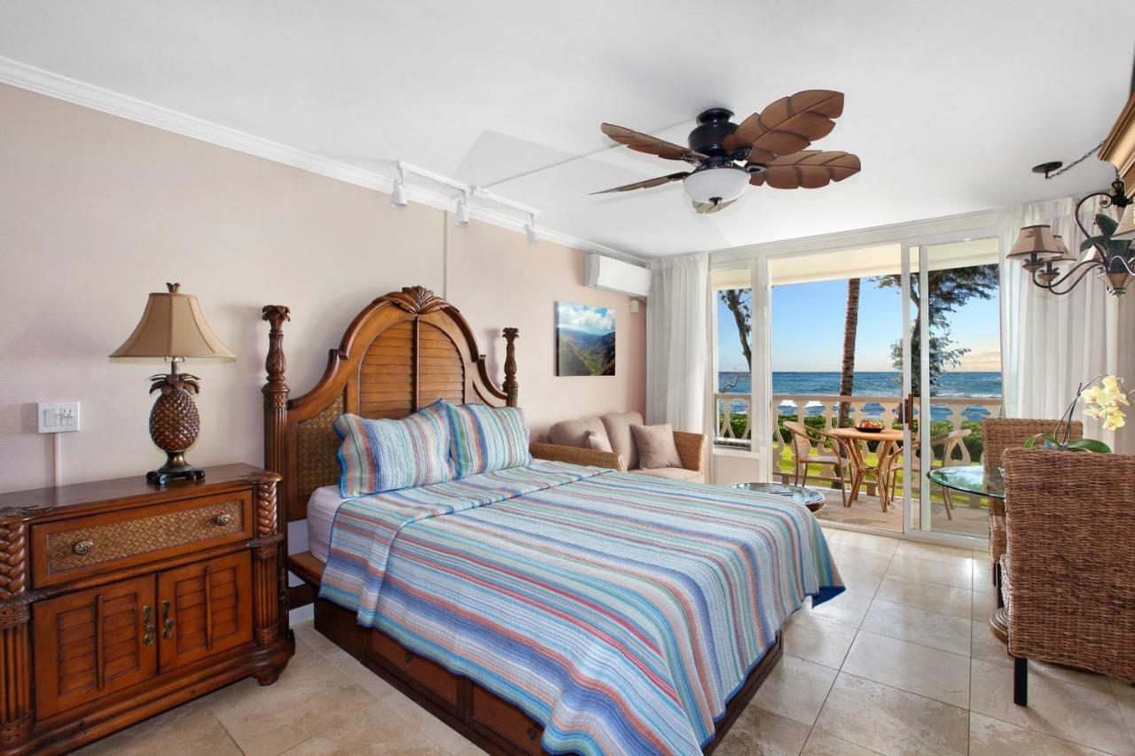 Ferienwohnung Islander On The Beach 352 Oceanfront *Penthouse* Ac Pool Kapa'a Exterior foto